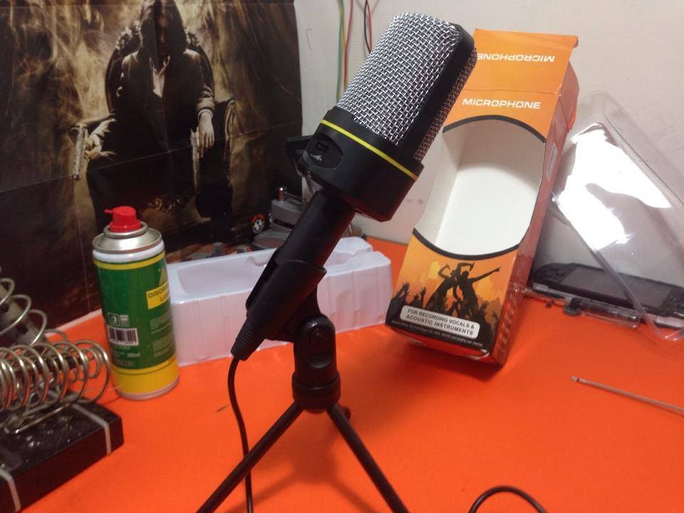 UNBOXING MICROFONO A CONDENSATORE DALLA CINA CON FURORE