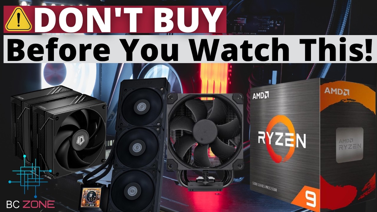Best CPU Coolers For Ryzen 9 5900XT In 2025 (Air & AIO Options Compared ...