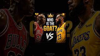 🐐 LeBron James vs Michael Jordan — Who Is The GOAT? 🤯 #shorts #basketball #nba