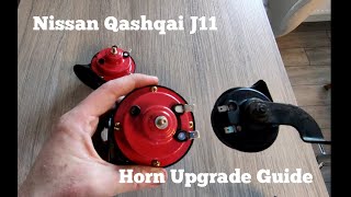 How to Upgrade the Horn on a Nissan Qashqai J11