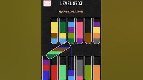 Water sort puzzle level 9703