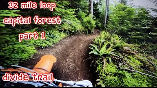 Capital Forest 32 Mile Loop Part 1 Divide Trail