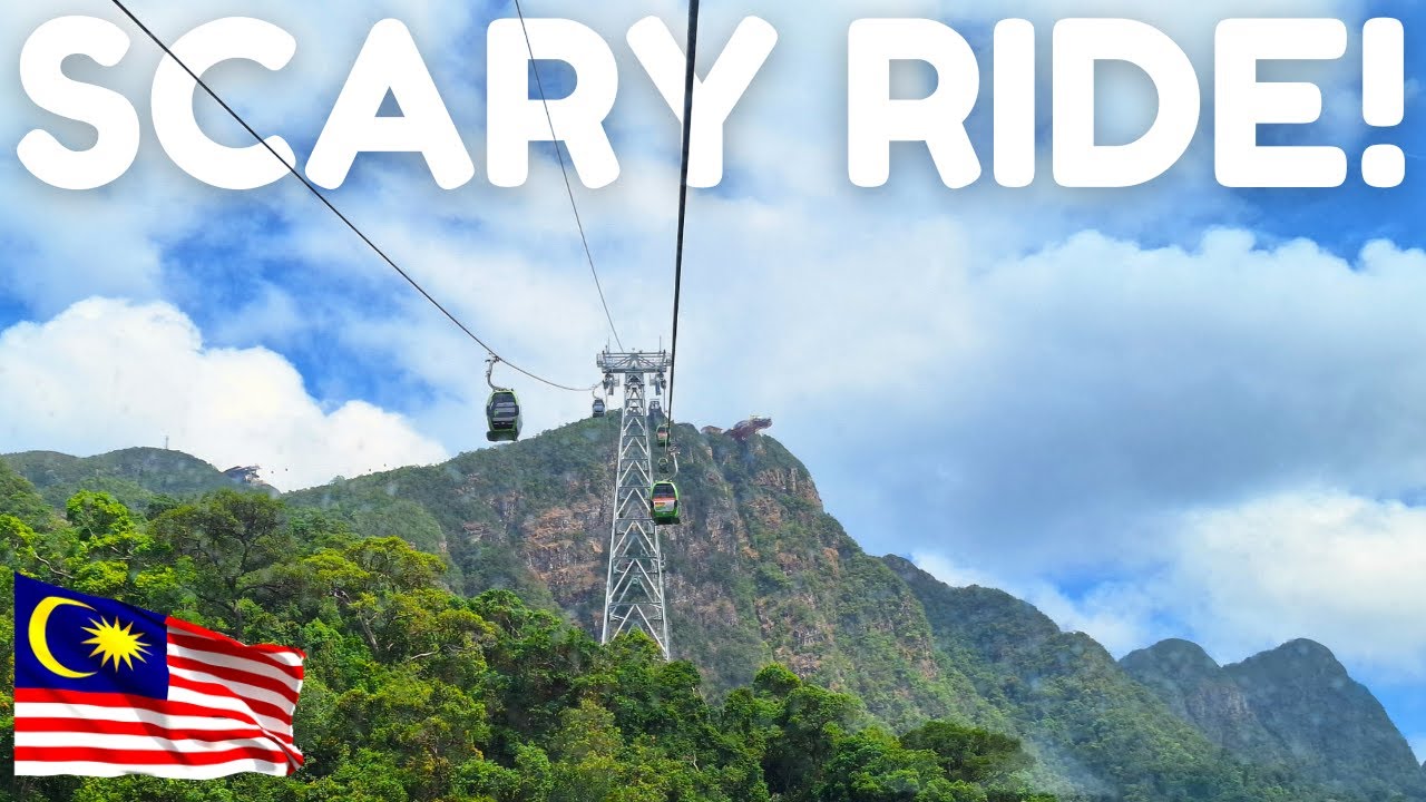 Malaysia: Scary Ride on Langkawi's Cable Car | Skybridge | SkyGlide