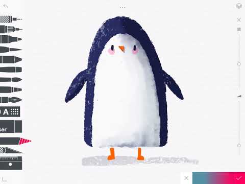 Sketches App Tutorial - Smudge Grit