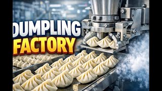 Inside a Frozen Dumpling Factory 🥟🏭 | Non-Stop Production Line