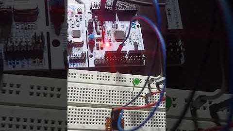 GPIO Input with STM32F411RE #shorts #demo