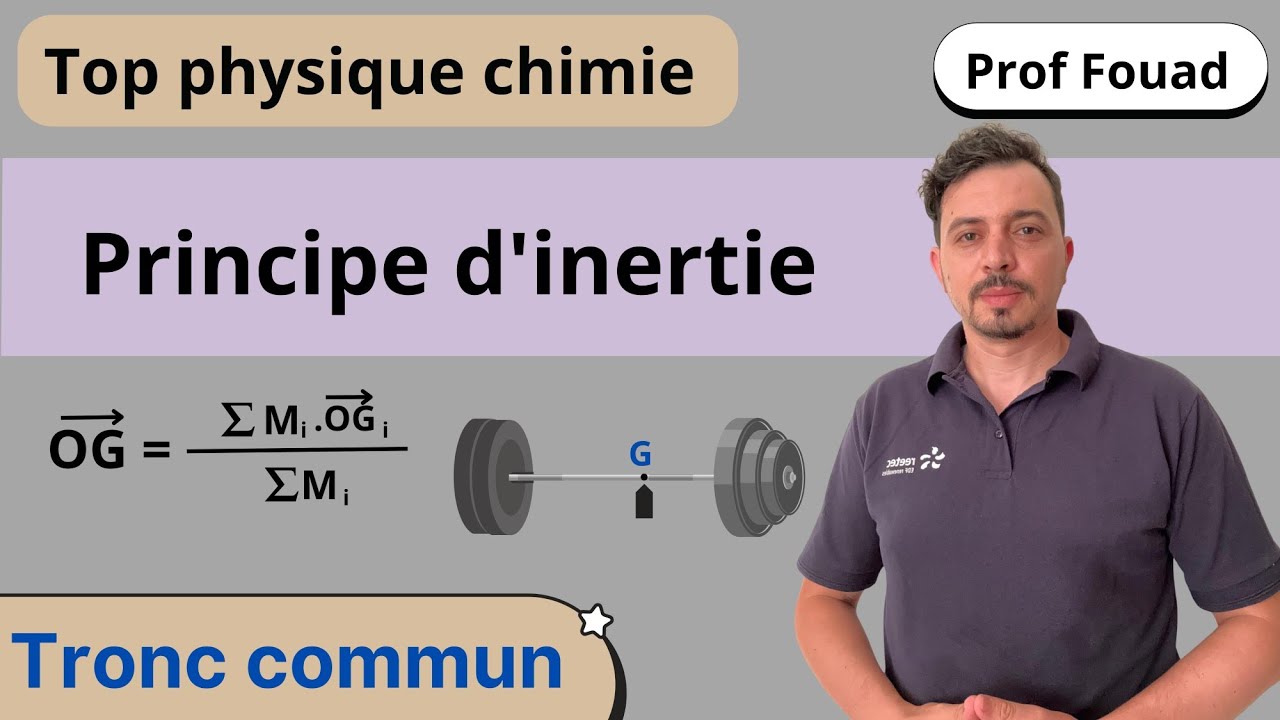 principe d'inertie : tronc commun