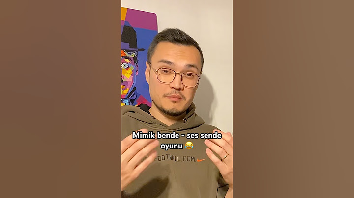 Mimik bende - ses sende oyununu istediniz yaptık 😂