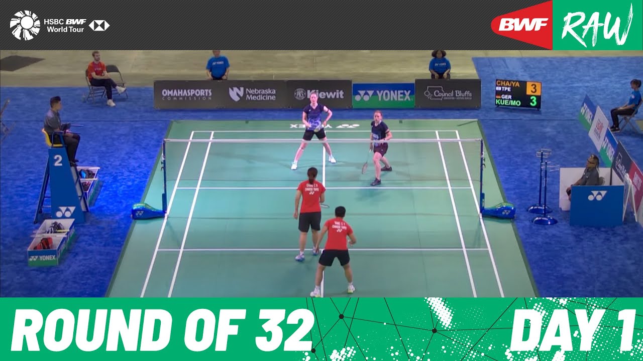 YONEX US Open 2023 Day 1 Court 2 Round of 32