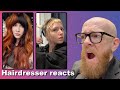 Hair fails and wins compilation  hairdresser reacts to tik tok hair fails hair beauty