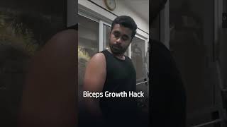 biceps growth hack #shorts #gym #biceps #youtubeshorts