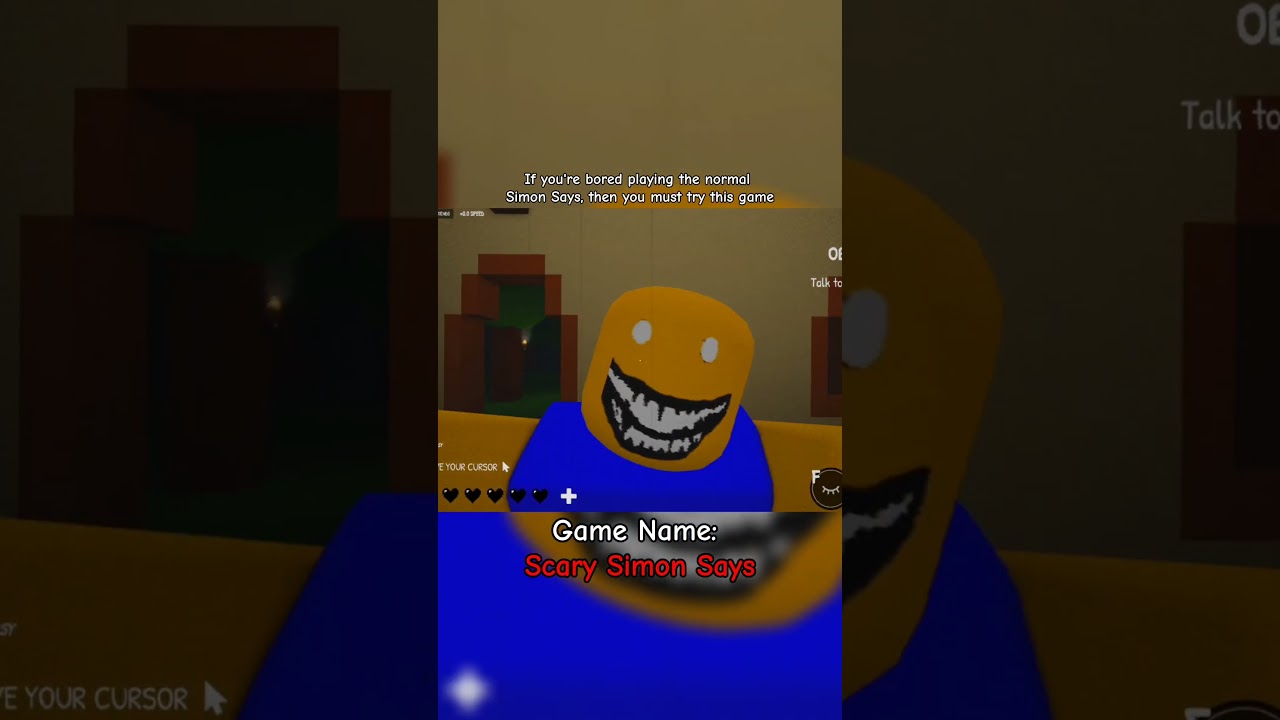 Simon Says But It's Scary