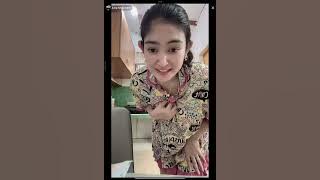 Aulia Fahma Lubis Hot Live sexy pink tembem paha mulus belahan pink montok empuk kenyal bikin tegang