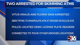 030824 Two men arrested for skimming ATMs