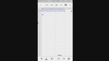 Study Kasus Fungsi statistik dan logika part 1 dengan Google Spreadsheet di smartphone