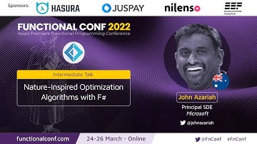 Nature-Inspired Optimization Algorithms with F# by John Azariah #FnConf 2022