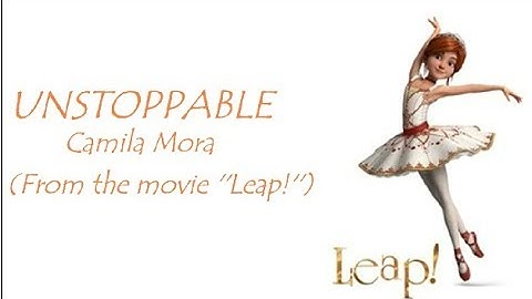 Unstoppable Lyrics Video - Camila Mora (From the movie 