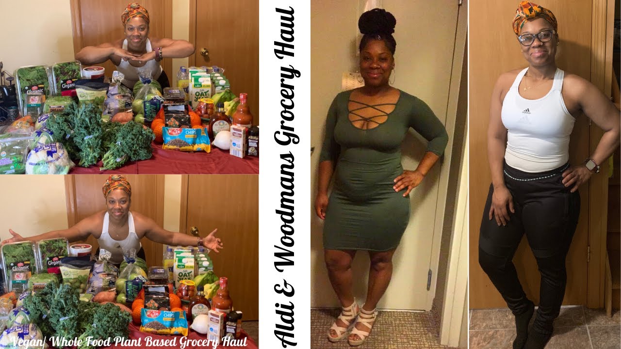 Aldi & Woodman’s Grocery Haul On A Budget Vegan WFPB Healthy