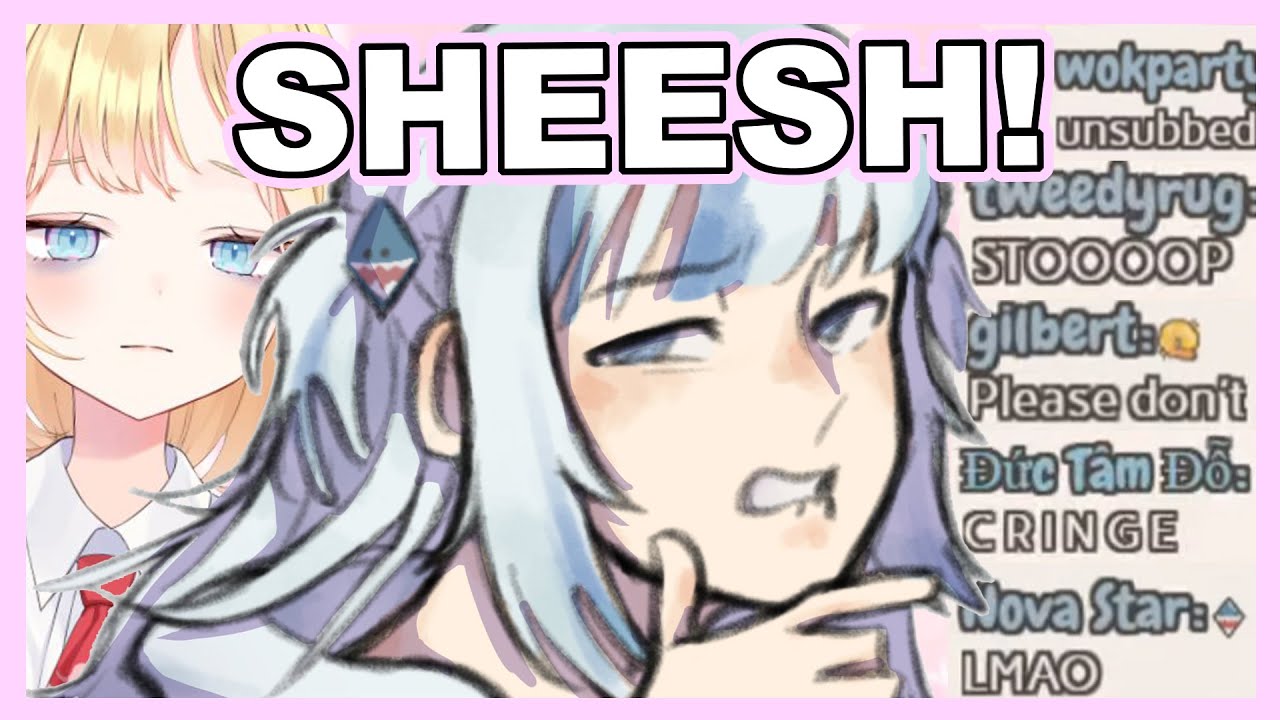 Gura being a boomer for 60 seconds...