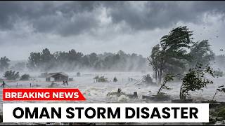 Oman Storm Disaster! Vehicles Crushed, Mature Trees Completely Flattened News