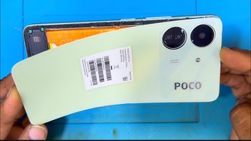 Poco c65 back panel open / poco c65 disassembly / poco c65 back open / poco c65 teardown