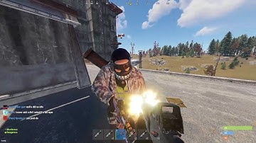 Rust 1v3 vs Two M249s