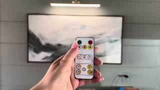 Wireless Picture Lights, Rechargeable Battery Art Display Light with Remote Control Review