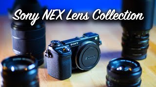 My Sony NEX Lens Collection // My Favorite Vintage Lenses For NEX