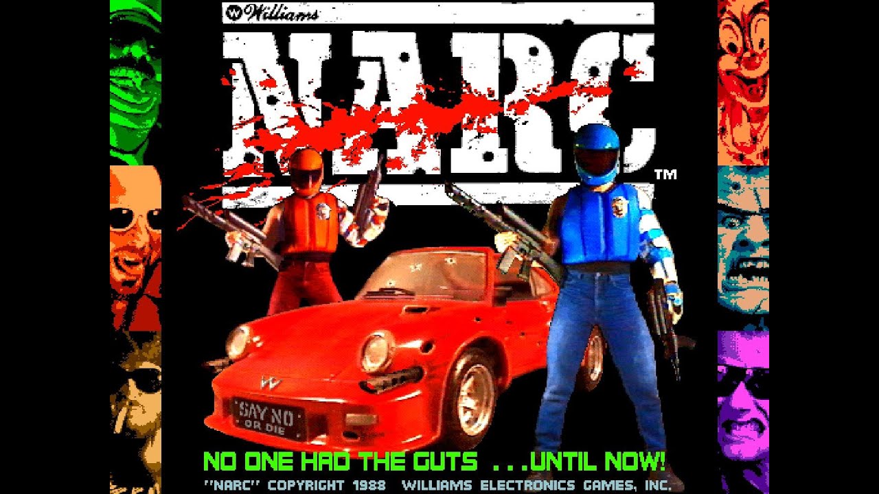 Narc Arcade - Score Run 1CC 4,642,125 (60 FPS)