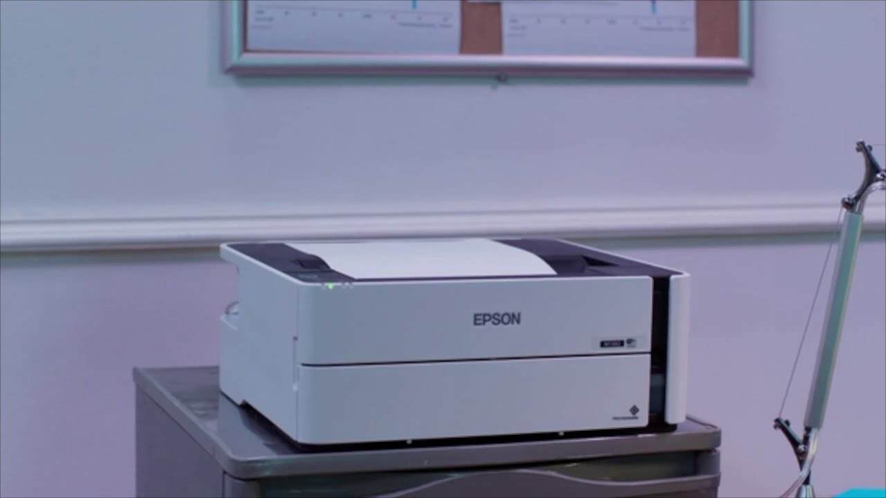 Epson Ecotank M1180, multifuncional monocromatico - YouTube