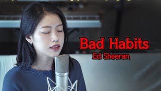 [Female ver] Ed Sheeran &quot; Bad Habits &quot;cover by TIN 💙│빌보드│Billboard│노래추천 │ Coversong │ Pop