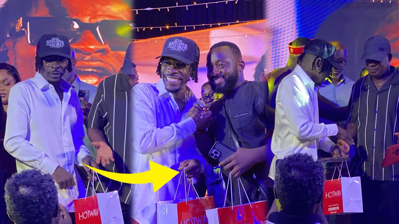 🤩🔥❤️Shatta Wale Shares 100+ Hotwav Phones to Fans at Hotwav Phone Launch | Massive Giveaway Moment