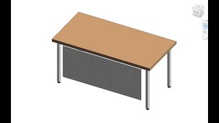 Office Meeting Table - Revit Family Beginner Tutorial