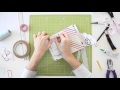 Cómo hacer un álbum con solapa - TUTORIAL Scrapbook