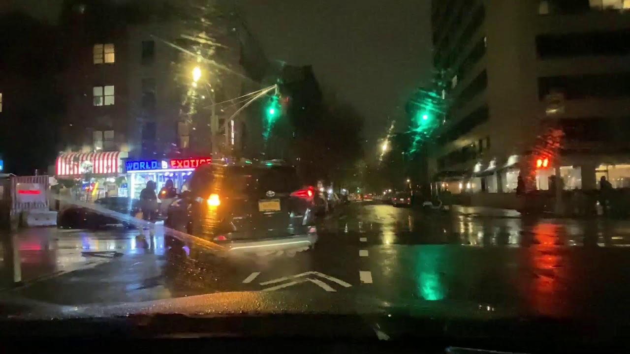Live Nyc Rainy Sunday Out/Drive Around November 27, 2022