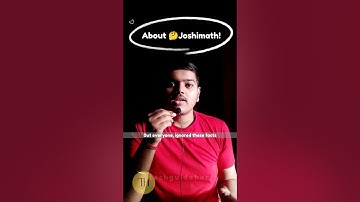 The Truth of Joshimath| Sinking city of Uttarakhand #shorts