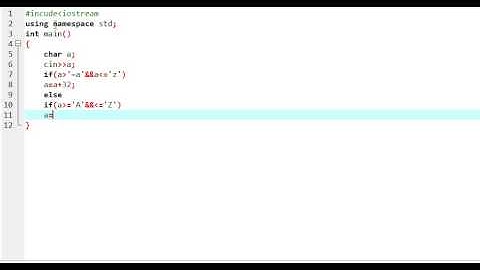 How to toggle a character C++ Program
