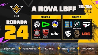 Thumbnail for A NOVA LBFF🚨FFWS BR 🏆RODADA 24 - GRUPOS A e C | LBFF 🚨 #FREEFIRE