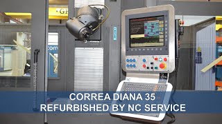 CORREA DIANA 35 milling machine refurbished by NC Service