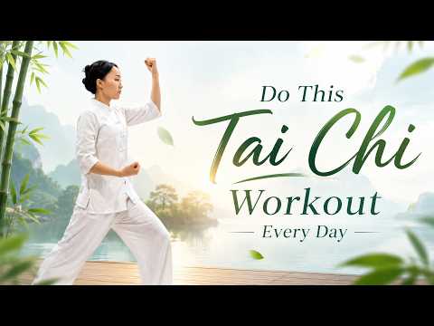 15-Min Tai Chi for Weight Loss & Anti-Aging - Burn Fat and Feel 10 Years Younger After 50