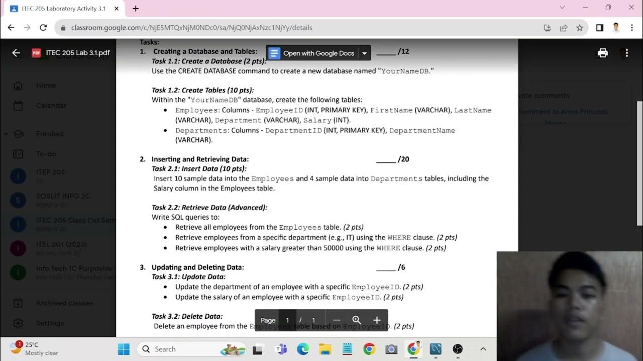 Exploring database operations creating database using mysql commands