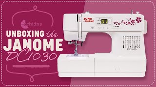 Unboxing the Janome DC1030 Sewing Machine | Echidna Sewing