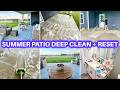EXTREME Patio Makeover Summer Deep Cleaning Reset Decluttering Jamie S Journey 