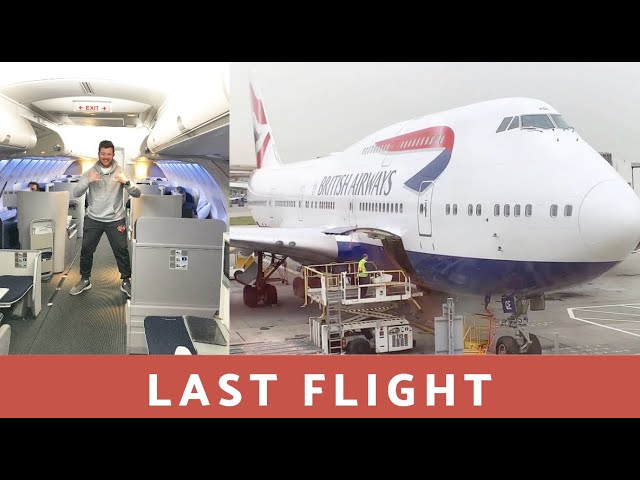 Doors to manual and cross check for the last time, as British Airways says  farewell to its final 747s