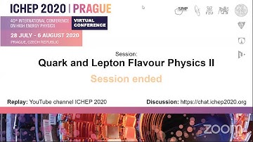 Quark and Lepton Flavour Physics - Wednesday