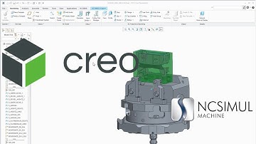 CAD/CAM interface | Creo | NCSIMUL Machine