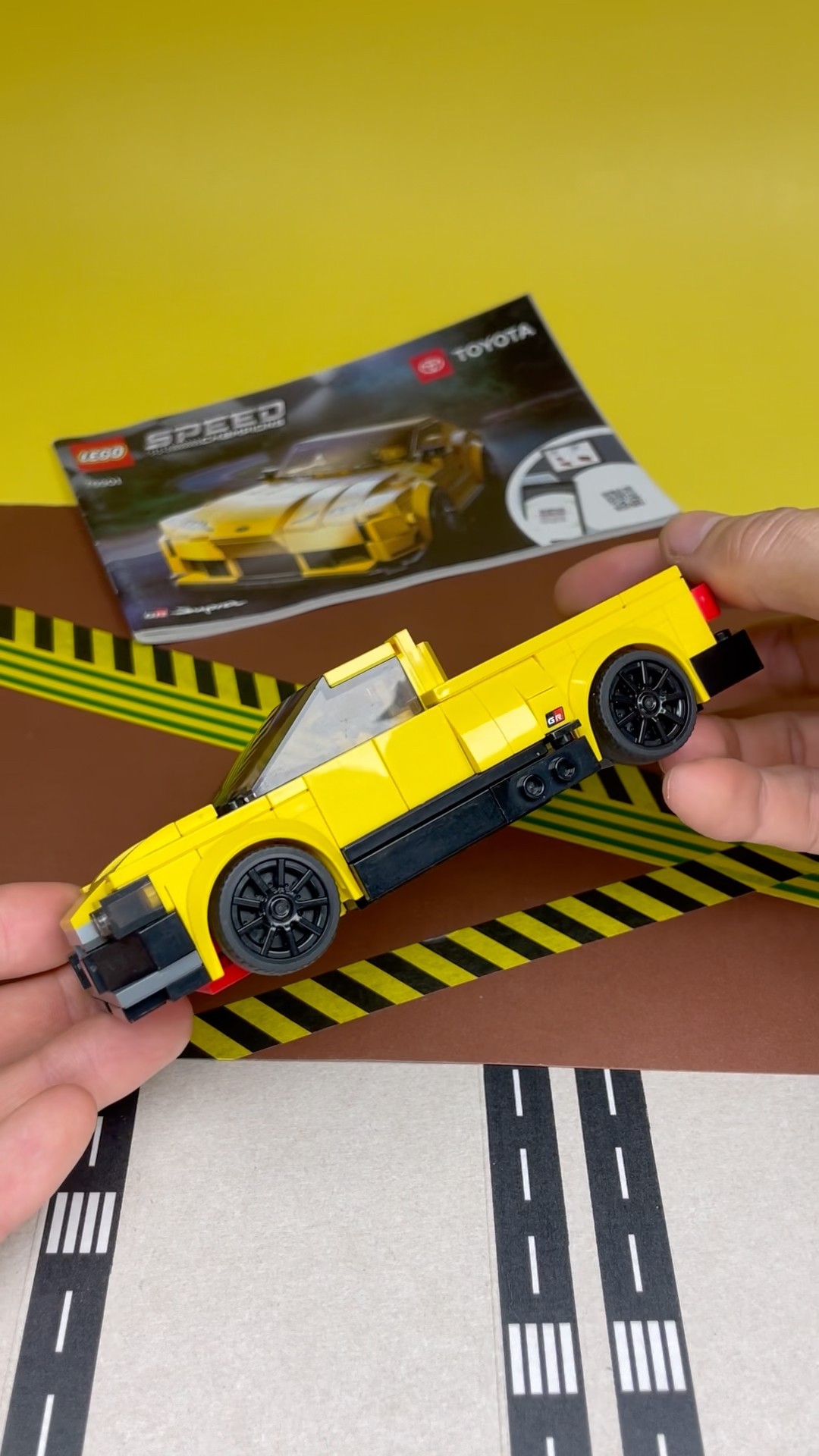 LEGO Toyota GR Supra PICKUP alternative build #76901 moc