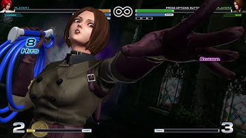 THE KING OF FIGHTERS XIV Vanessa vs Whip