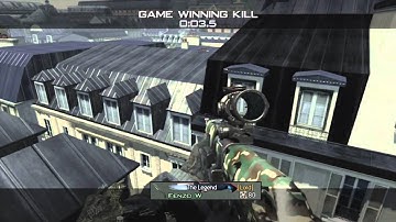 my epic out of map shot on mw3 Resistance