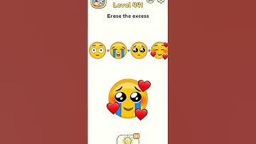DOP 2 Level 441: Help Me Erase the Extra Emoji! 😵‍💫🧠 #Shorts #DOP2 #DeleteOneOart #PuzzleHelp